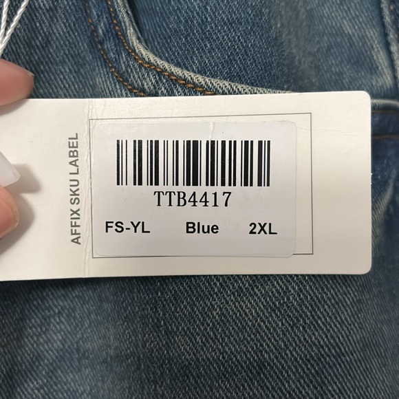 Men's Blue Jeans - Picture 3 of 6